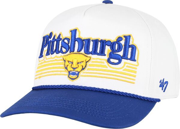 フォーティーセブン レディース アクセサリー 帽子 47 Adult Pitt Panthers White Script Fade Hitch Adjustable Hat NoColor ホワイト 11,825円