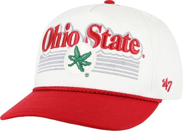 フォーティーセブン メンズ アクセサリー 帽子 47 Adult Ohio State Buckeyesandstone Script Fade Hitch Adjustable Hat NoColo
