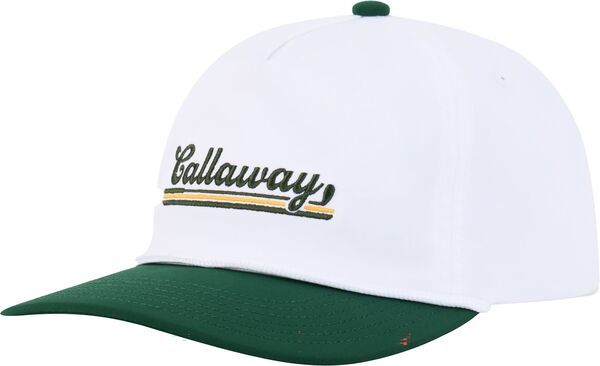 キャラウェイ メンズ アクセサリー 帽子 Callaway Mens Iron Shot Golf Hat WhitePine ホワイト