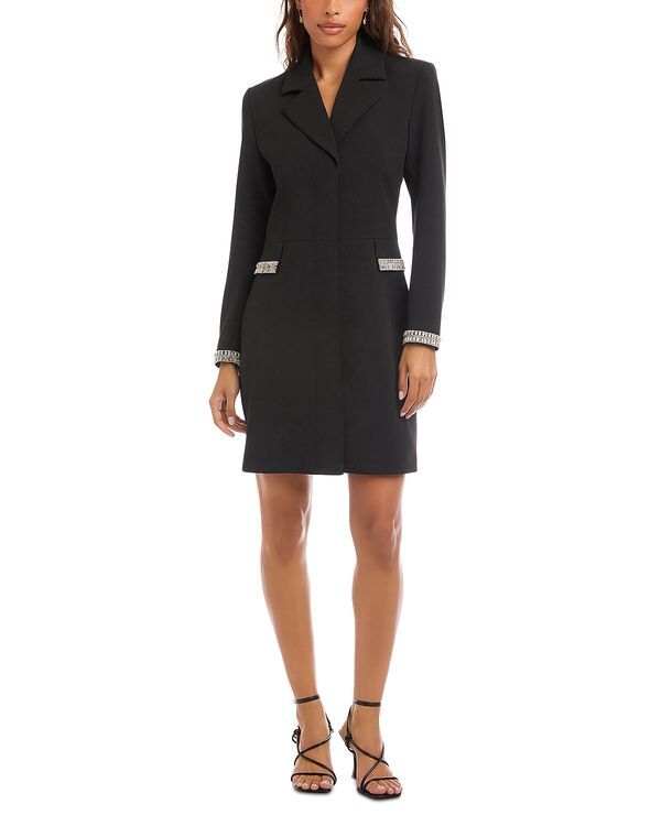 カレンケーン レディース アウター ジャケット・ブルゾン ブレザー Karen Kane Blazer Cocktail Dress Black ブラック