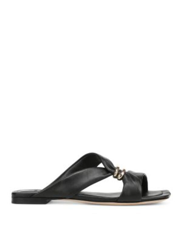 ヴィンス レディース シューズ サンダル レザー Vince Womens Vilma Leather Slide Sandals Black ブラック 38,220円