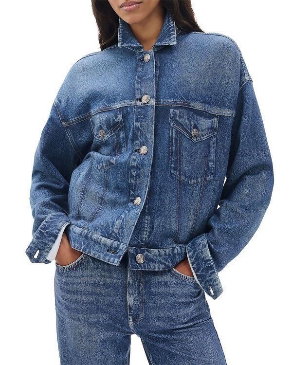 ラグアンドボーン レディース アウター ジャケット・ブルゾン パイル rag bone Miramar Terry Trucker Jacket Almda