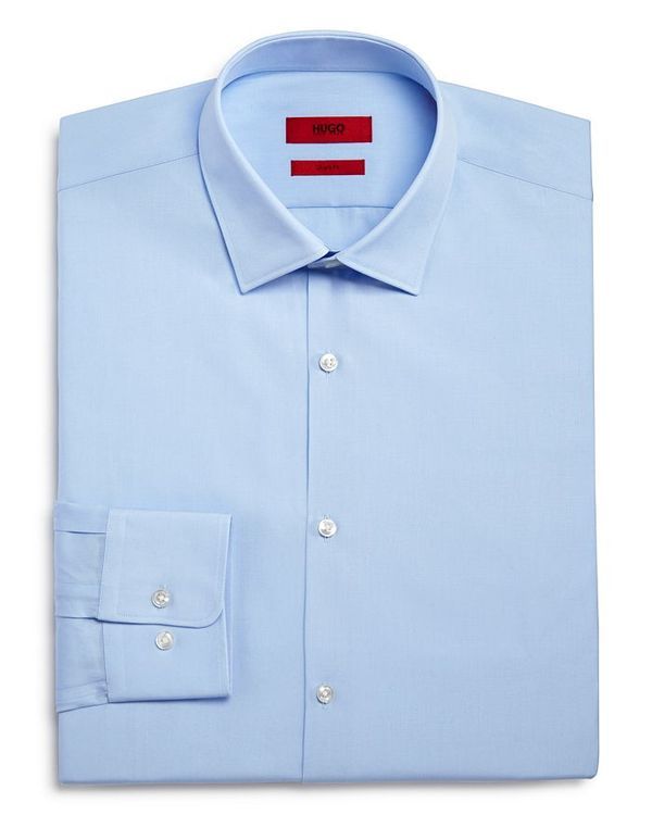 フューゴ メンズ トップス シャツ レギュラーフィット HUGO Mabel Sharp Fit Regular Fit Dress Shirt Light Blue ブルー