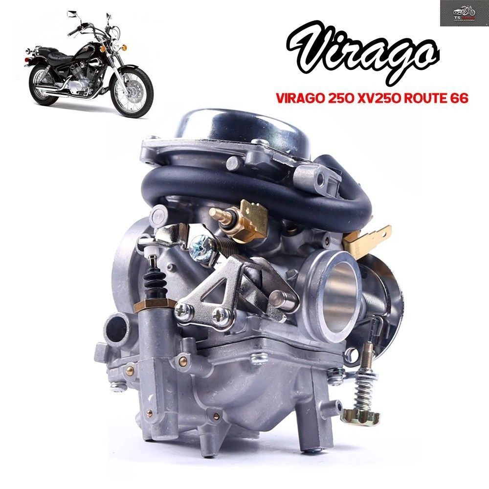 キャブレター ヤマハ ビラーゴ 250 XV250 ルート 66 1988-2014 2010 2009 オートバイ 1990-2014 ビラーゴ XV125 1990-2011