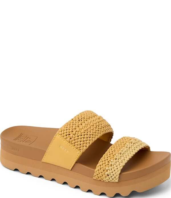 リーフ レディース シューズ サンダル プラットフォーム Reef Womens Cushion Bounce Vista Hi Braided Two Band Platform Slide San 19,860円