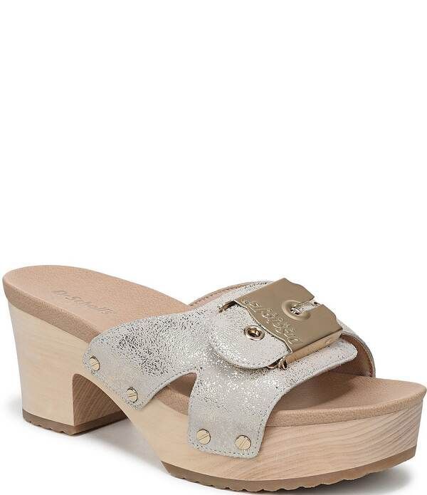 ドクター・ショール レディース シューズ サンダル プラットフォーム レザー Dr Scholls Original Max Too Leather Platform Clog Slide Sanda 33,670円