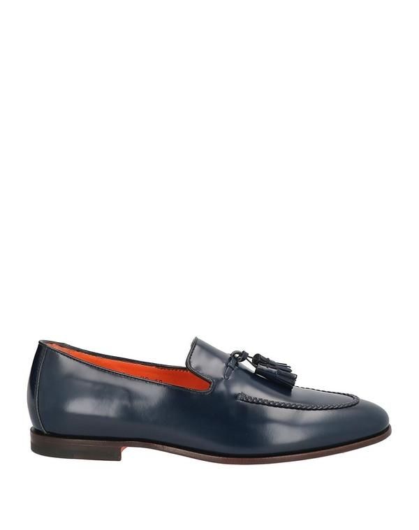 サントーニ メンズ シューズ スリッポン・ローファー SANTONI モカシン Midnight Blue ブルー 70,840円