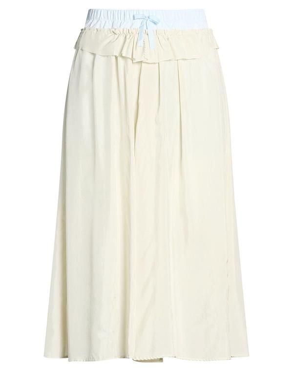 マルタンマルジェラ レディース ボトムス ミディスカート MAISON MARGIELA ミディ丈スカート OffWhite オフホワイト