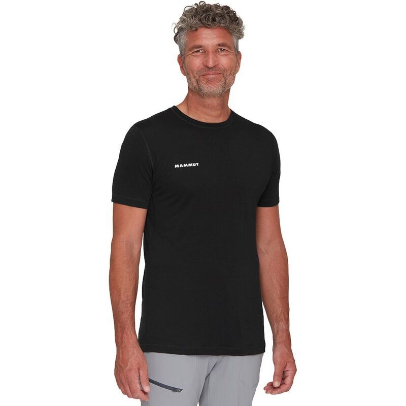マムート メンズ トップス シャツ ウール Mammutree Wool FL TShirt Mens Black ブラック
