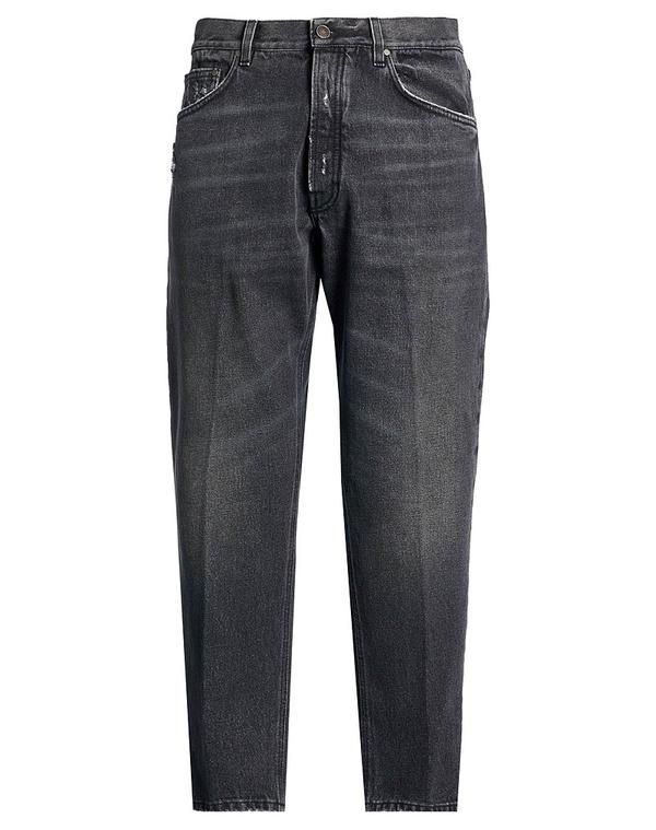 ラルディーニ メンズ ボトムス デニムパンツ LARDINI ジーンズ Black ブラック