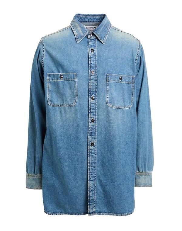 マルタンマルジェラ メンズ トップス シャツ MAISON MARGIELA デニムシャツ Blue ブルー 58,740円