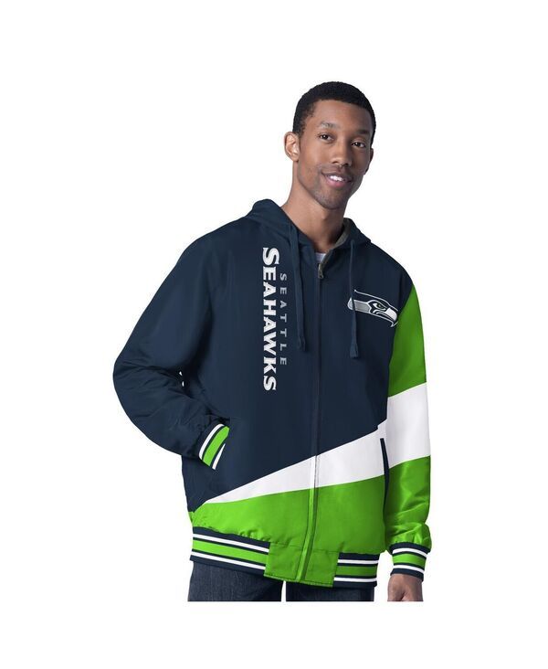 カール バンクス メンズ アウター ジャケット・ブルゾン フーデッドジャケット GIII Sports by Carl Banks Mens College NavyCharcoal Seattle 27,820円
