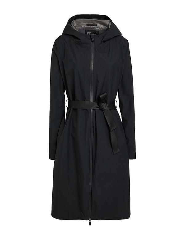 ヘルノ レディース アウター コート HERNO ライトコート Black ブラック