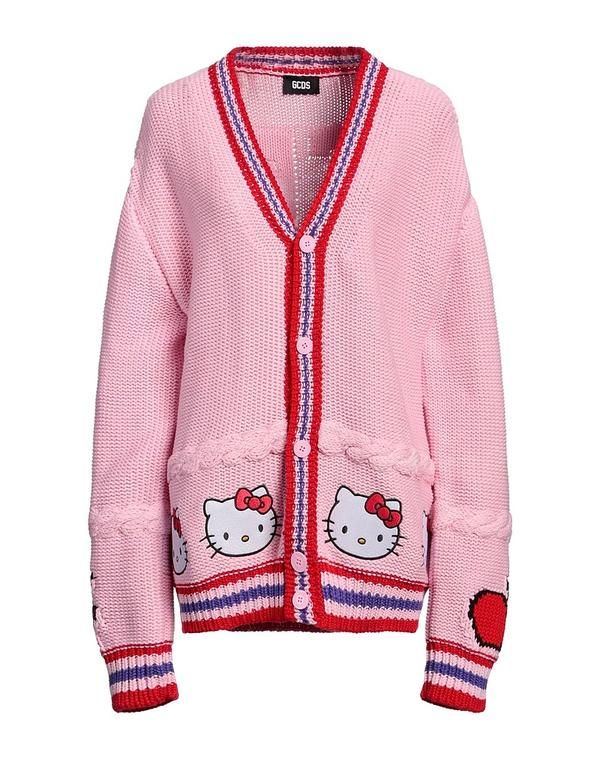 ジーシーディーエス レディース アウター カーディガン GCDS カーディガン Pink ピンク
