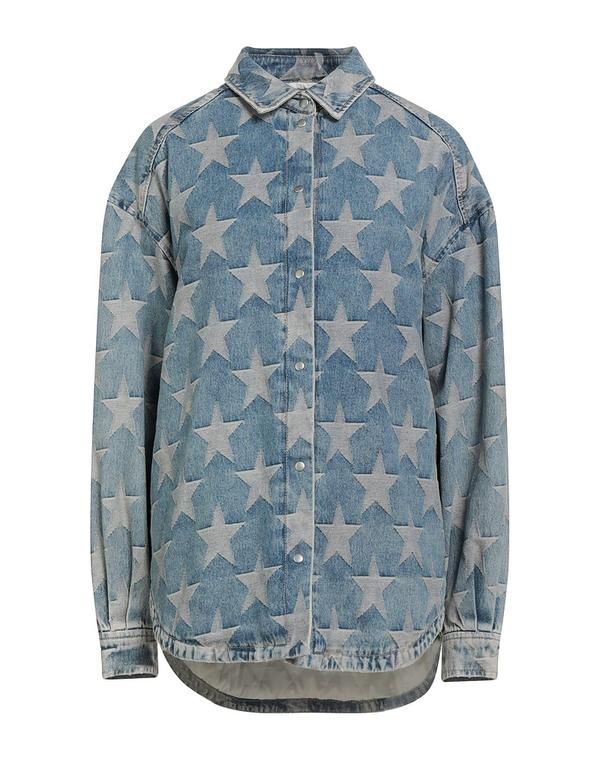 サンドロ レディース トップス シャツ SANDRO デニムシャツ Blue ブルー