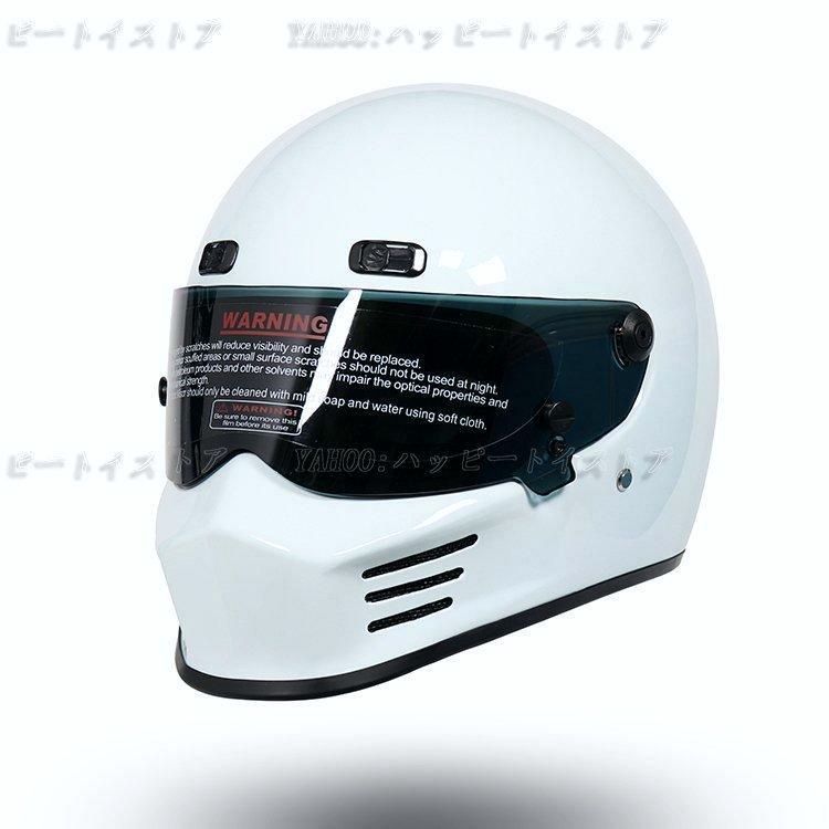 【送料無料】公道使用不可 装飾用ヘルメット フルフェイスヘルメット CRG ATV-9 レトロ ヘルメット グラスファイバー フルフェイス 通気 四季適応 全4色 コード:47096