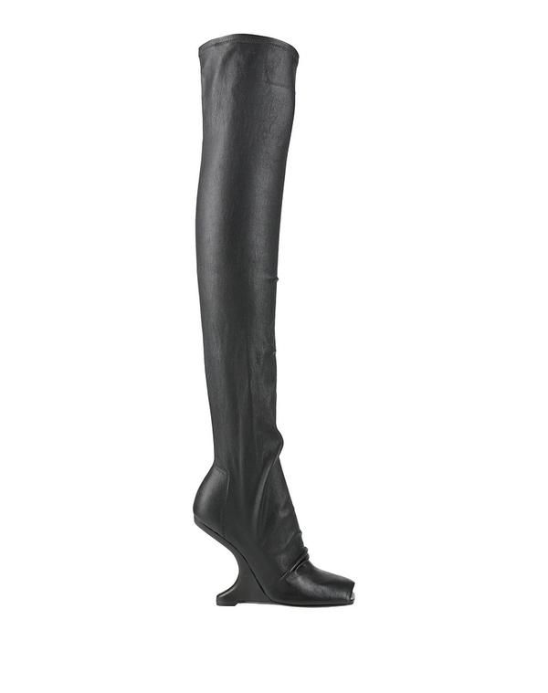 リックオウエンス レディース シューズ ブーツ・レインブーツ RICK OWENS ブーツ Black ブラック