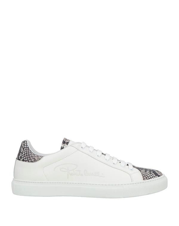 ロベルトカヴァリ メンズ シューズ スニーカー ROBERTO CAVALLI スニーカー White ホワイト