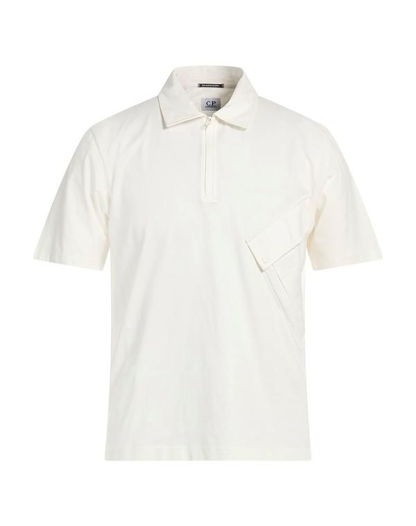 シーピーカンパニー メンズ トップス ポロシャツ CP COMPANY ポロシャツ White ホワイト