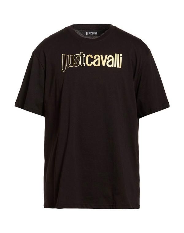 ジャストカバリ メンズ トップス Tシャツ JUST CAVALLI Ｔシャツ Black ブラック