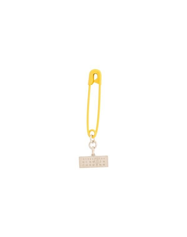 マルタンマルジェラ レディース アクセサリー ピアス・イヤリング イヤーカフシングルピアス MM6 MAISON MARGIELA Yellow イエロー 36,270円