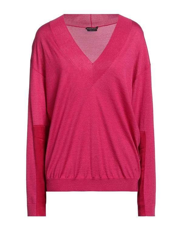 トム・フォード レディース アウター カーディガン カシミヤニット TOM FORD Fuchsia フューシャ