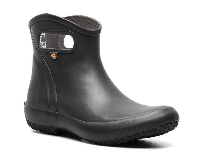 ボグス レディース シューズ ブーツ・レインブーツ BogsPatch Rain Boot Womens Black ブラック