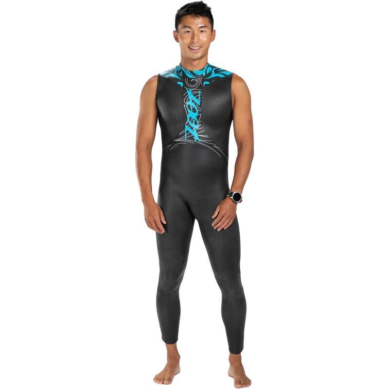 ズート メンズ トップス Tシャツ ノースリーブ ZOOT Manta Sleeveless Wetsuit Mens Marine Blue ブルー