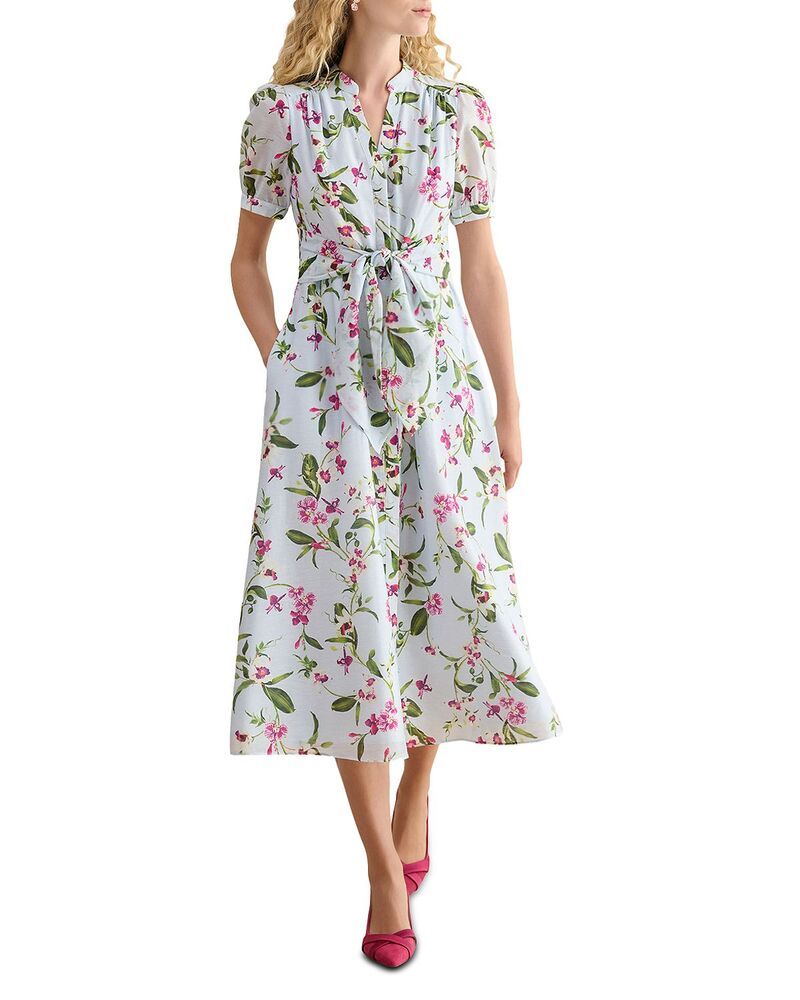 ホッブスロンドン レディース トップス ワンピース HOBBS LONDON Clarissa Beltedress Pale Blue ブルー
