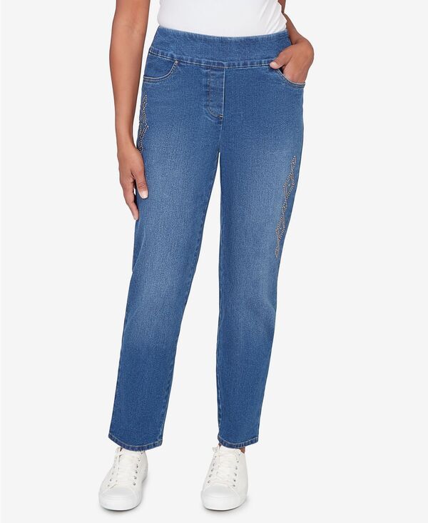 アルフレッド ダナー レディース ボトムス デニムパンツ ジーンズ Alfredunner Womens Austin Geometric Heat Set Super Stretch Denim J