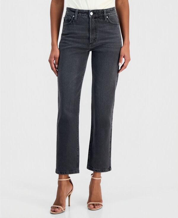 アイエヌシー インターナショナル コンセプト レディース ボトムス デニムパンツ アンクル ジーンズ INC International Concepts Womens HighRise Straig