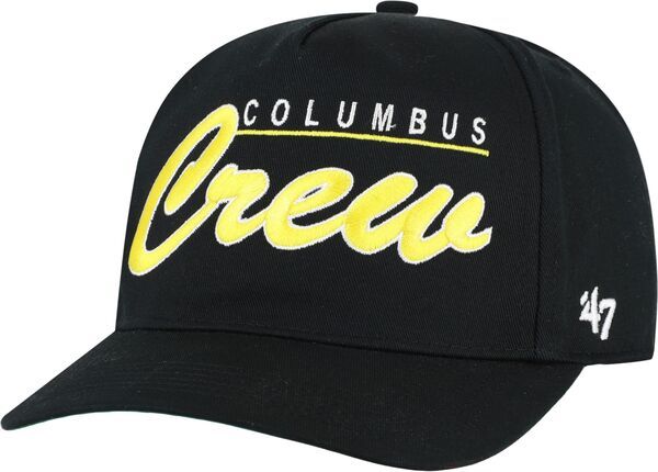 フォーティーセブン メンズ アクセサリー 帽子 47 Adult Columbus Crew Black Script Hitch Adjustable Hat NoColor ブラック