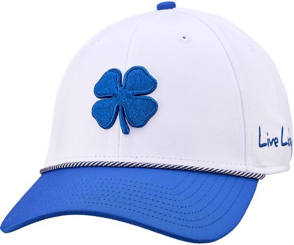 ブラックローバー メンズ アクセサリー 帽子 Black Clover Adult Premium Clover Golf Hat RoyalWhiteRoyal ホワイト