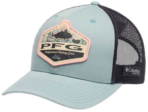 コロンビア レディース アクセサリー 帽子 メッシュ Columbia Womens PFG Mesh Snapback Hat Shark 7,336円