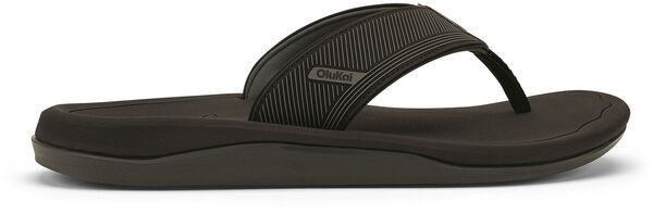 オルカイ メンズ シューズ サンダル OluKai Mens Ahi Kai Flip Flops BlackBlack ブラック