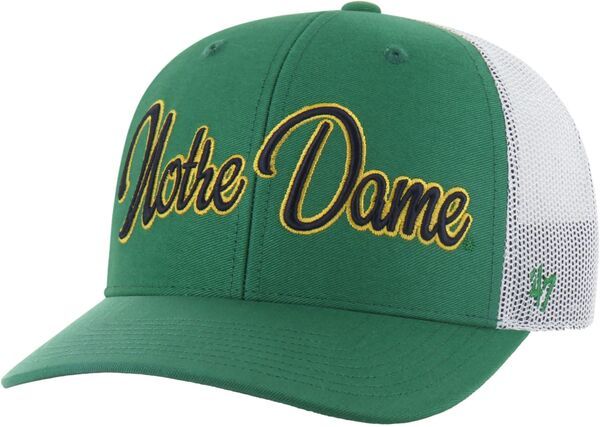 フォーティーセブン レディース アクセサリー 帽子 47 Adult Notre Dame Fighting Irish Kelly Overhand Adjustable Trucker Hat N 10,486円