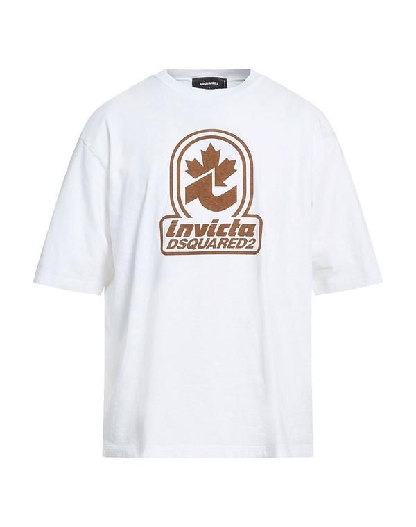 ディースクエアード メンズ トップス Tシャツ DSQUARED2 White ホワイト
