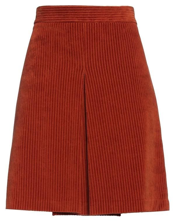 チルコロ 1901 レディース ボトムスカート CIRCOLO 1901 Reddish Brown ブラウン