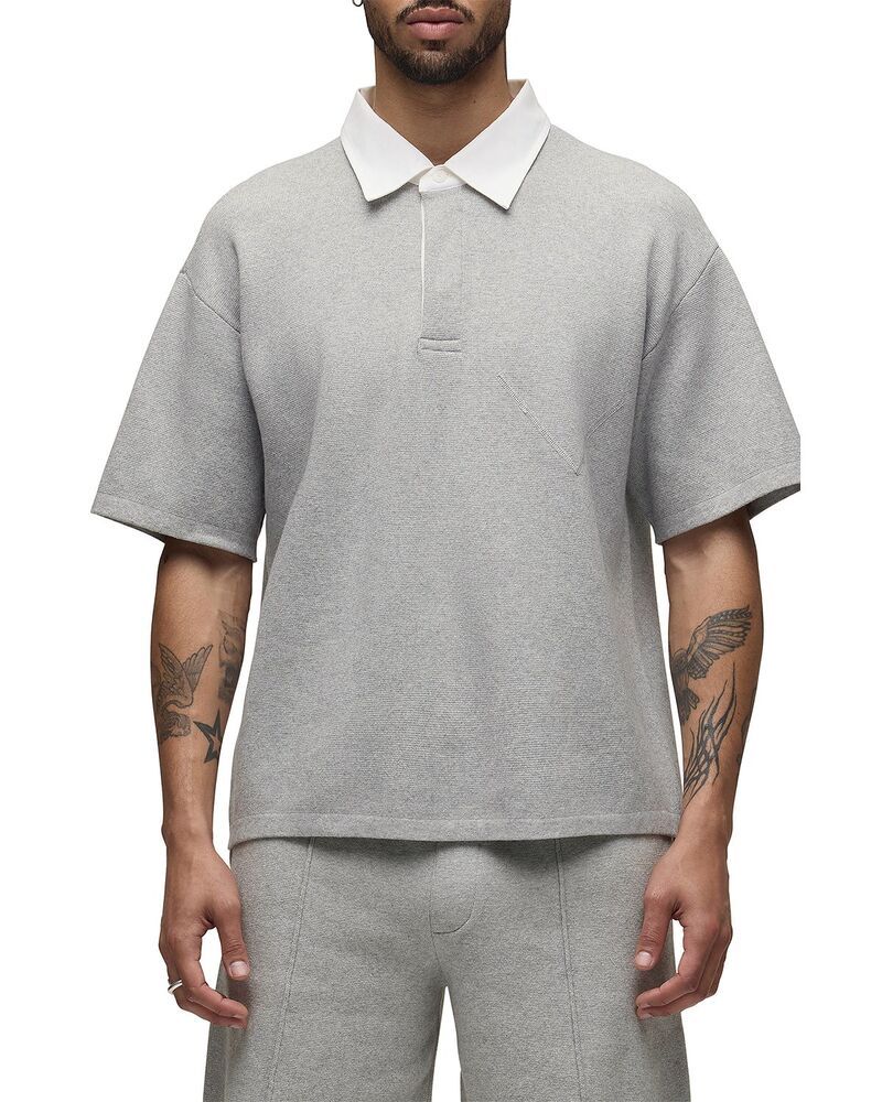 ハドソン メンズ トップス ポロシャツ ニット Hudson Double Knit Polo Cabana
