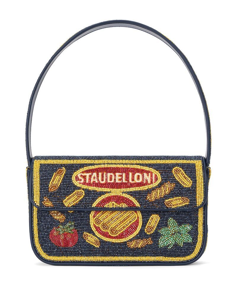 スタウド レディース バッグ STAUD Tommy Beaded Shoulder Bag Staudelloni