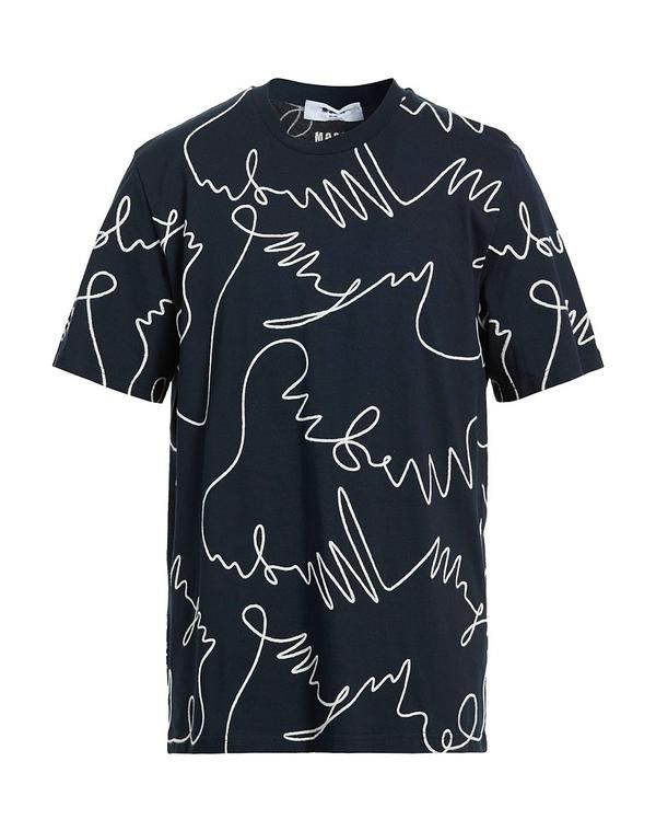 エムエスジイエム メンズ トップス Tシャツ MSGMidnight Blue ブルー