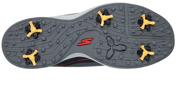 スケッチャーズ メンズ シューズ スニーカー Skechers Mens Golf Elite Vortex Golf Shoes CharcoalRed チャコール