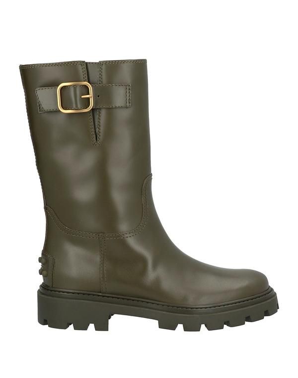 トッズ レディース シューズ ブーツ・レインブーツ ショートブーツ TODS Military Green グリーン
