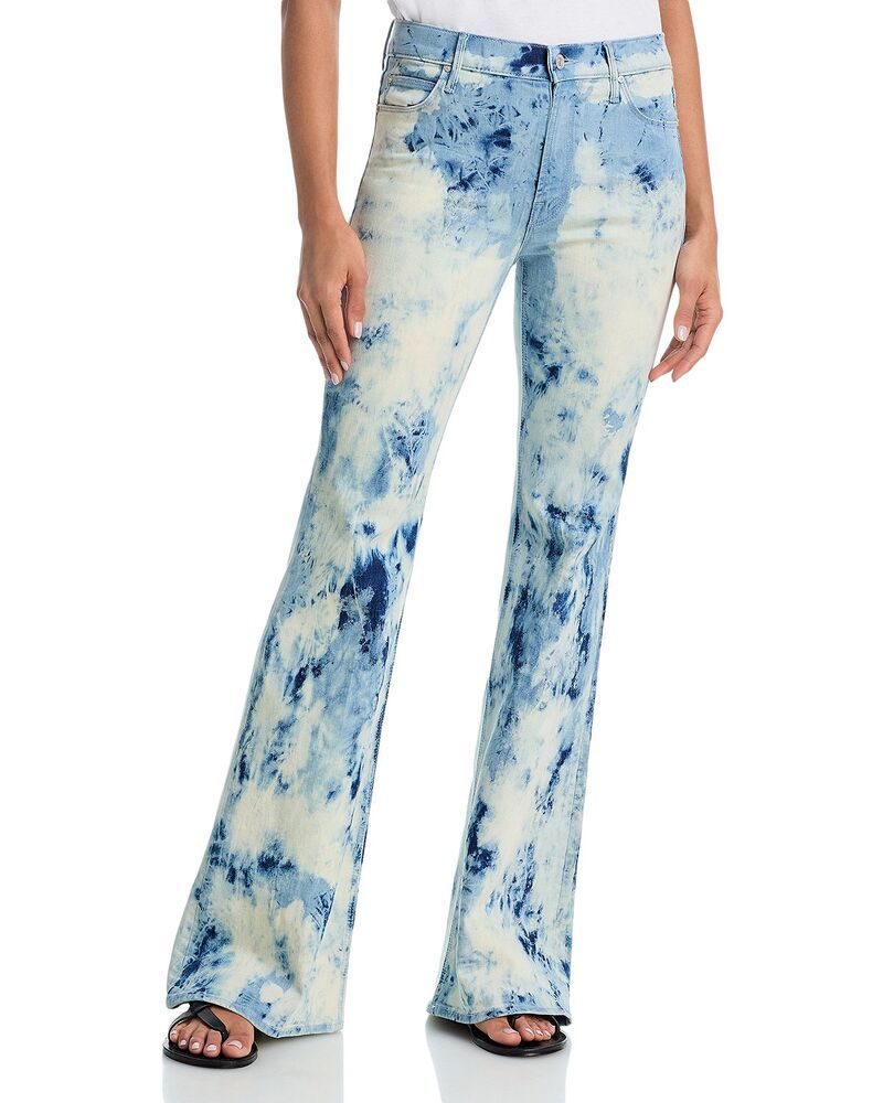 マザー レディース ボトムス デニムパンツ ワイドレッグ ジーンズ MOTHER The Doozy Mid Rise Wide Leg Jeans in Laundry Day Laundry Da