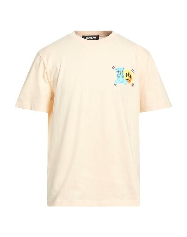 バロー メンズ トップス Tシャツ BARROW Off White オフホワイト