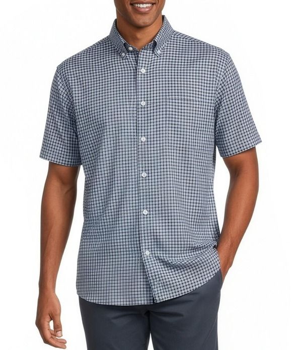 ラウンドトゥリーアンドヨーク メンズ トップス シャツ ボタンダウン トール ダウン Gold Label Roundtree Yorke Big Tall NonIron Button Down C