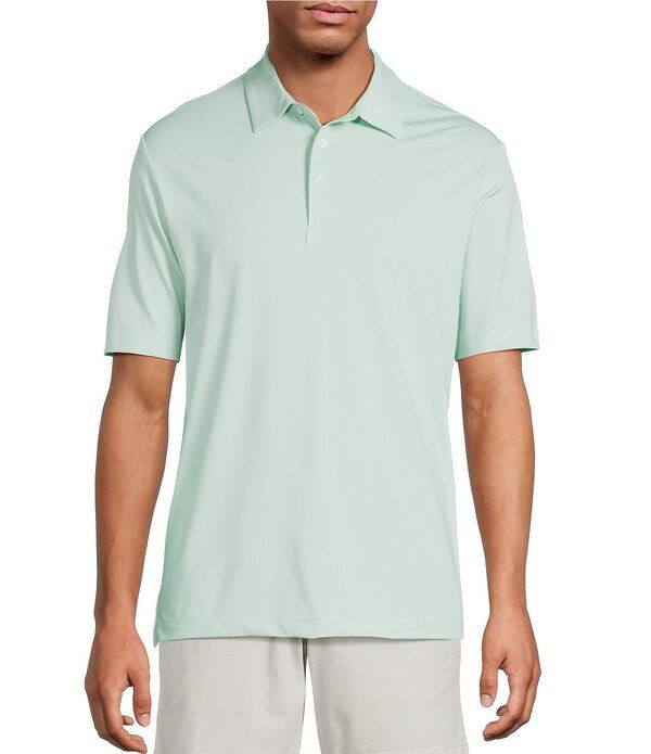 ラウンドトゥリーアンドヨーク メンズ トップス シャツ トール Roundtree Yorke Performance Big Tall The Fairway Short Sleeve Feeder
