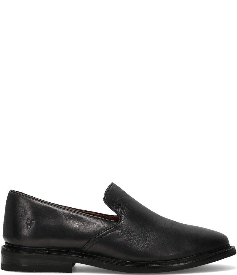 フライ メンズ シューズ スリッポン・ローファー レザー Frye Mens Pauleather Venetian Loafers Black ブラック