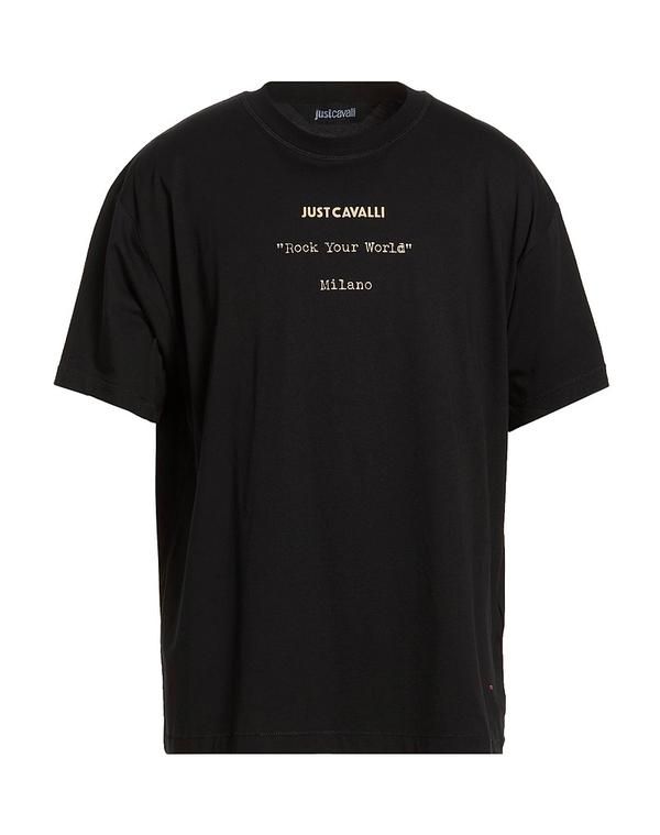 ジャストカバリ メンズ トップス Tシャツ JUST CAVALLI Black ブラック 18,855円