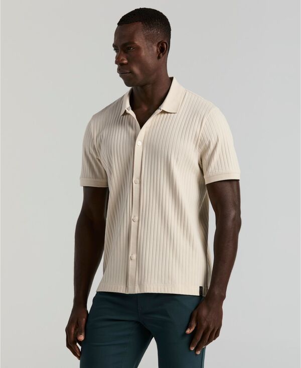 ペリーエリス メンズ トップス シャツ Perry Ellis Mens Vertical Ributton Front Shirt Birch